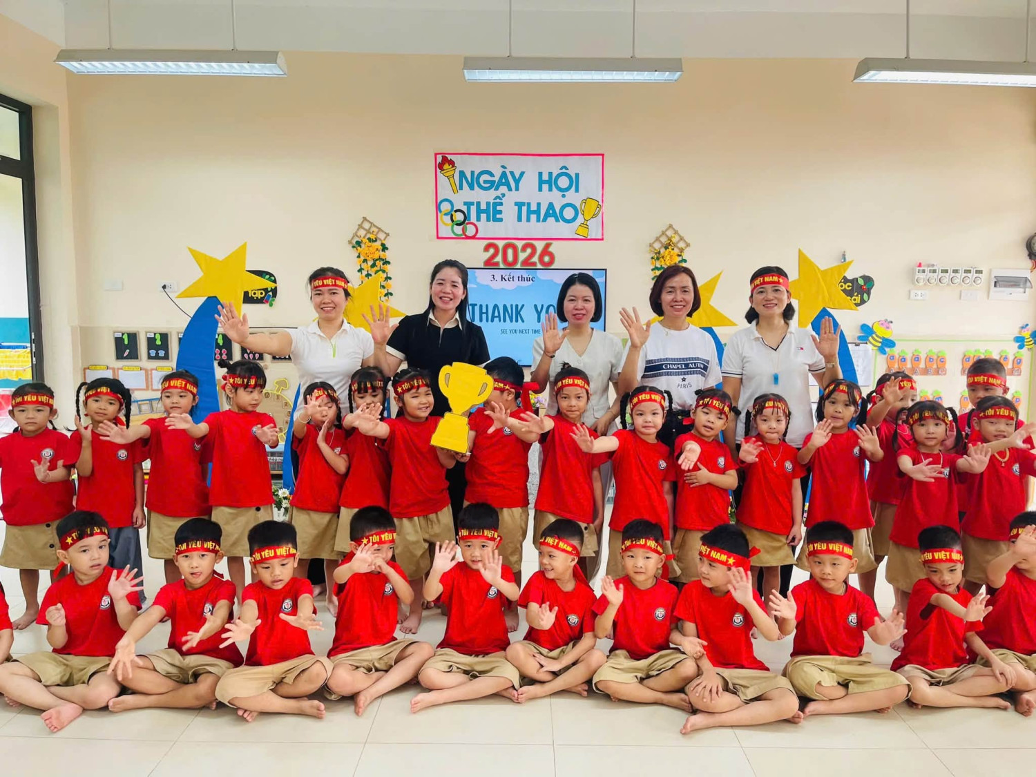 MỘT GIỜ HỌC TRÀN ĐẦY NĂNG LƯỢNG VÀ HỨNG KHỞI CỦA CÔ GIÁO DƯƠNG THỊ THẢO LỚP A4- ĐTC!